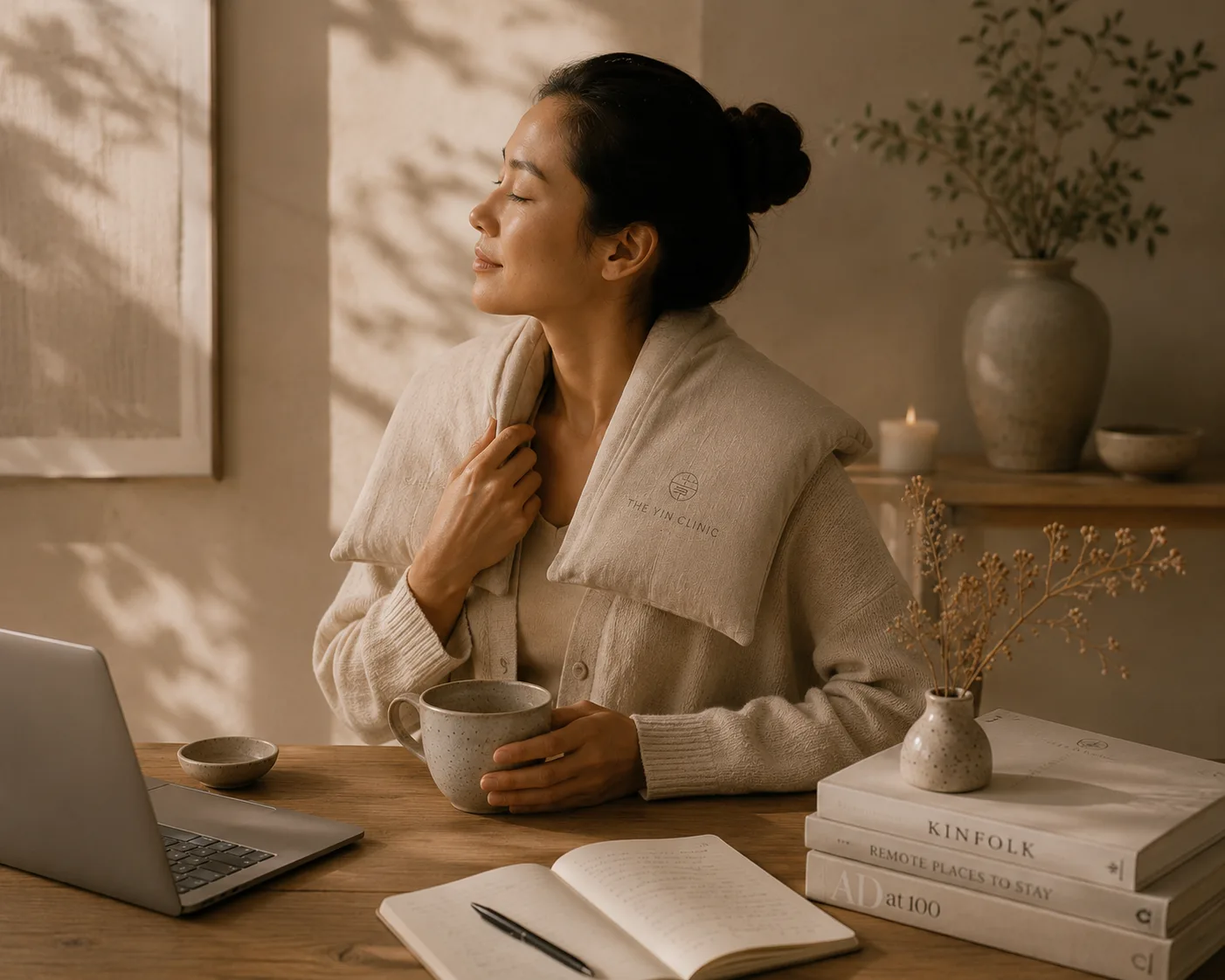 Five quiet minutes. A softer day.